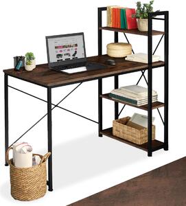 Tectake® Scrivania per computer Hershey 122 x 61 x 120 cm