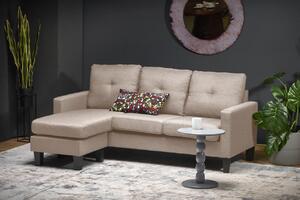 Divano Gerson con sgabello beige
