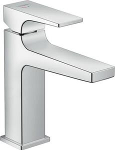 Hansgrohe Mitigeur monocommande de lavabo Metropol 110, CoolStart, avec béqu'ille, vidage par poussoir, saillie 135mm, 32508000, 32508000