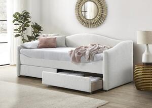 Letto Caydence in crema - 90x200 cm