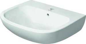 Duravit D-Code, lavabo, bianco, lucido, 600 mm, 23106000002, 1 pz