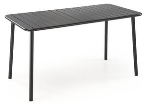 Tavolo rettangolare Bosco nero L140 cm