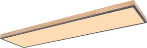 Globo Lighting plafoniera alluminio grafite, LED