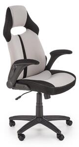 Sedia da ufficio Bloom in grigio/nero - H120 cm