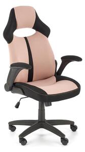 Sedia da ufficio Bloom in rosa/nero - H120 cm