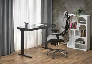 Scrivania B52 con funzione di regolazione in altezza - L120 nero