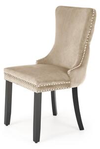 Sedia Alda velluto beige H95 cm