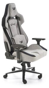 Sedia da ufficio Alister in grigio/nero - H134 cm