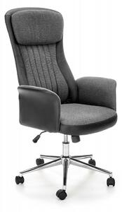 Sedia da ufficio Argento in graphite/nero - L118 cm