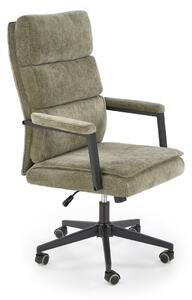 Sedia da ufficio Adriano tessuto oliva - H110 cm