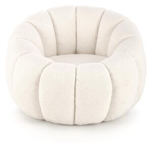 Poltrona Gaspar in crema - H60 cm