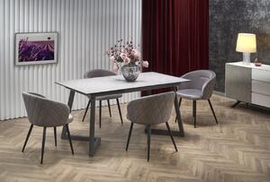 Set Tiziano tavolo allungabile + 4 sedie K430 grigio