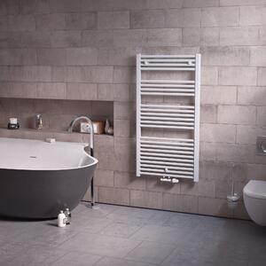 Radiatore da bagno Ximax ALPHA H: 1454 mm L: 700 mm P: 30 mm bianco RAL 9016 + MA