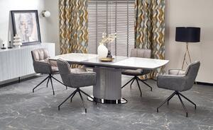 Set Dancan L160-220 cm tavolo allungabile + 4 sedie K523 grigio