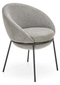 Sedia imbottita K482 grigio