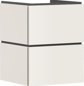 Hansgrohe Xilesa E Meuble sous-lavabo pour lave-mains, 2 tiroirs PushOpen, 480x470x620mm, 54291780, 54291780