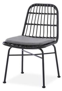 Sedia K401 in nero/grigio