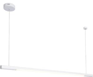 Lampada a sospensione LED ORGANIC bianca 16W, bianco caldo 1360 lm, metallo, dimensioni: 140x100x2 cm, IP20, Maxlight