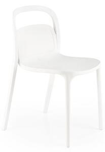 Sedia in plastica K490 in bianco