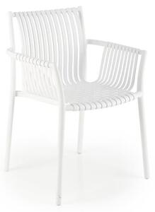 Sedia in plastica K492 in bianco