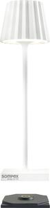 Lampada da tavolo SOMPEX Troll Nano, altezza: 210 mm, bianca