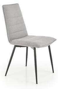 Sedia imbottita K493 grigio - H92 cm