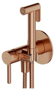 Omnires Y SYSYBI2CPB miscelatore bidet da incasso, rame spazzolato