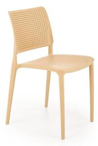 Sedia in plastica K514 arancione
