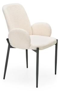 Sedia imbottita K477 Crema
