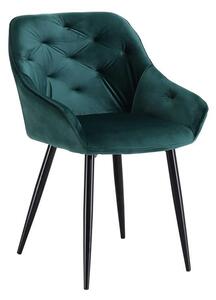 Sedia imbottita K487 - Verde