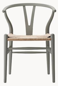 Sedia in legno con seduta intrecciata CH24 Wishbone Chair