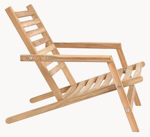 Sedia da giardino pieghevole in legno di teak AH603