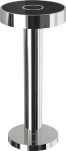 Lampada da tavolo SOMPEX Boro, altezza: 220 mm, ø: 90 mm, alluminio cromato