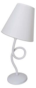 Lampada da tavolo Näve - tessuto/metallo - colore del paralume: bianco; 3116123