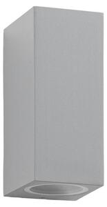 Lucande lampada da parete per esterni Xava, up/down, grigio, 2 luci, GU10