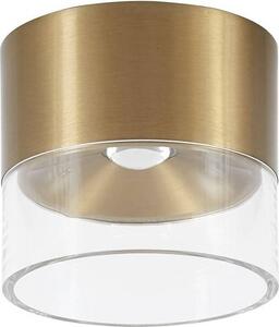 Lindby Plafoniera LED Dalila, oro, Ø 10 cm, alluminio