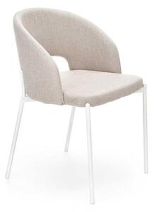 Sedia K486 in tessuto beige – 51x57x77 cm