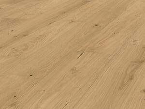 Pavimento in legno Meister Natureflex HD 100 2200 x 210 x 8 mm 20015 Rovere vivace spazzolato crema con verniciatura ultra opaca