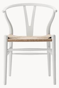 Sedia in legno con seduta intrecciata CH24 Wishbone Chair