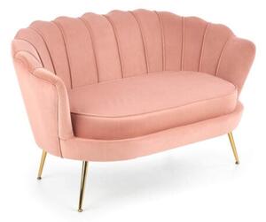 Divano fisso Amorinito Amorinito XL in velluto rosa