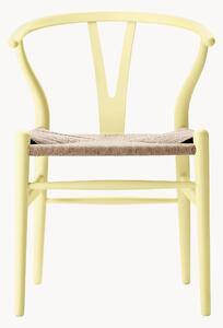 Sedia in legno con seduta intrecciata CH24 Wishbone Chair