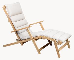 Sedia a sdraio pieghevole in legno di teak BM5565