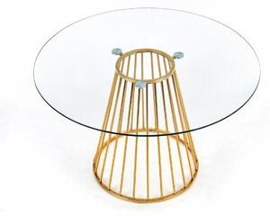 Tavolo in vetro Liverpool - d120xh75 cm