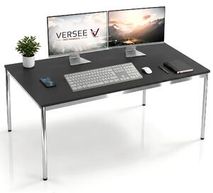 Scrivania / tavolo da conferenza VERSEE VST1 160x60 cm nero - regolabile in altezza, stabile