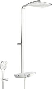 Hansa Emotion - Set doccia Wellfit con termostatico, 360x220 mm, bianco/cromo 5865017282
