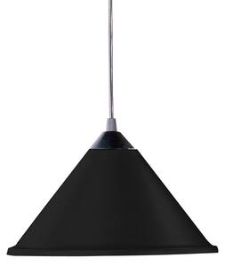 Lampada a sospensione in metallo nero