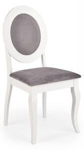 Sedia Barock materiale grigio bianco