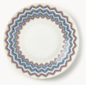 Set di 6 piatti da colazione in Fine Bone China Jarris