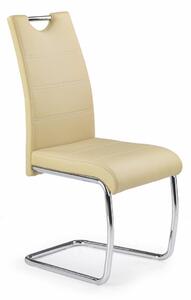Sedia K211 in ecopelle beige