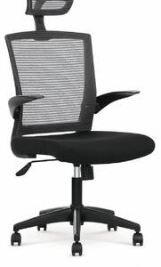 Sedia da ufficio Valor in nero